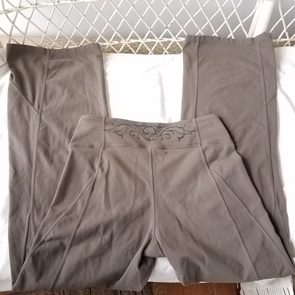 Athleta Taupe Brown Yoga Pants - Picture 3 of 8